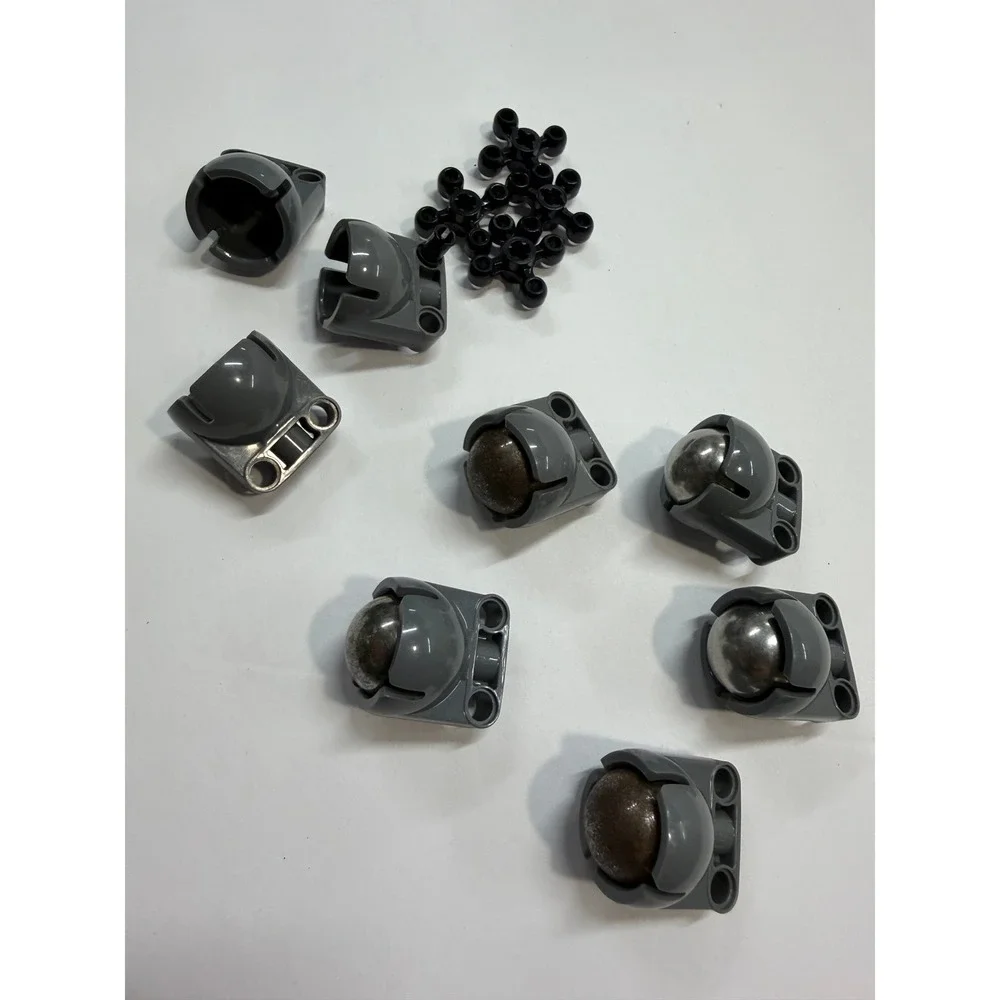 LEGO Technic Ball Caster Lot of 8 Metal Steel Ball Robotics Mindstorms Parts